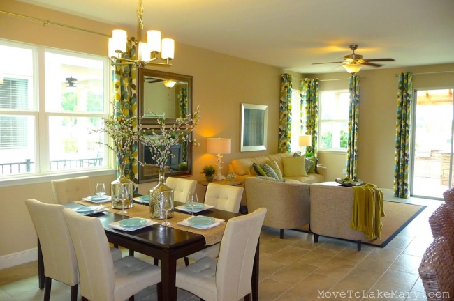 New Homes for sale at SilverLeaf - Plan 1973 - Dining : Family Room